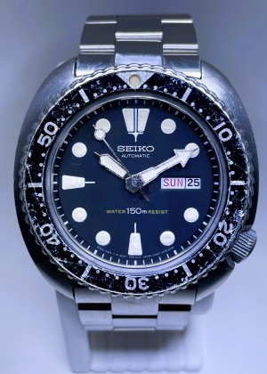 Seiko 6309-7049 “Turtle” — Fully Serviced, Hacking & Jeweled Upgrade