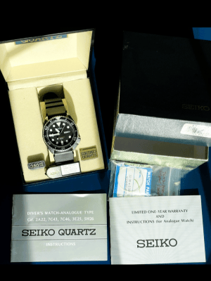 Seiko 7C43-7010 Professional Diver’s 200M — Fully Serviced, Collector Set