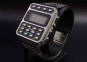 Casio CD-401 Vintage Data Bank Calculator Watch