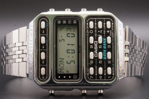 Casio CD-401 Vintage Data Bank Calculator Watch