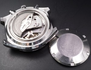 DSC01788 Seiko 6138-0030 "Blue Kakume" Automatic Chronograph — Fully Serviced, Fishbone Bracelet (Z039 Endlinks)