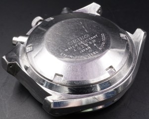 DSC01799 Seiko 6138-0030 "Blue Kakume" Automatic Chronograph — Fully Serviced, Fishbone Bracelet (Z039 Endlinks)